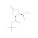 N-Boc-4-methylene-L-proline Methyl Ester (CAS 84348-39-0) - chemical structure image