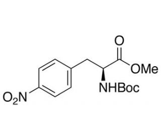 N-Boc-4-nitro-L-phenylalanine Methyl Ester (CAS 65615-89-6) - chemical structure image