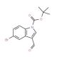 N-Boc-5-bromo-3-formylindole (CAS 325800-39-3) - chemical structure image