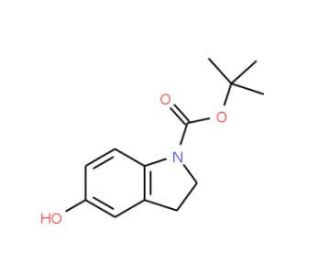 N-Boc-5-hydroxyindoline (CAS 170147-76-9) - chemical structure image