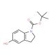 N-Boc-5-hydroxyindoline (CAS 170147-76-9) - chemical structure image