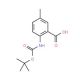 N-Boc-5-methylanthranilic acid (CAS 669713-60-4) - chemical structure image