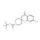 N-Boc-7-bromo-4-oxo-3,4-dihydro-1′H-spiro[chromene-2,4′-piperidine] (CAS 936648-38-3) - chemical structure image