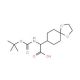 N-Boc-amino-(1,4-dioxa-spiro[4.5]dec-8-yl)-acetic acid (CAS 876761-75-0) - chemical structure image