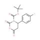 N-Boc-beta-alanine-beta-4'-fluorophenyl-N-carboxyanhydride 的分子结构, CAS编号: 886362-60-3 N-Boc-beta-alanine-beta-4′-fluorophenyl-N-carboxyanhydride (CAS 886362-60-3) - chemical structure image