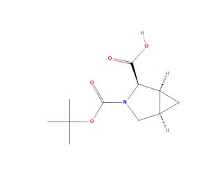 N-Boc-cis-3,4-methylene D-Proline (CAS 937244-10-5) - chemical structure image