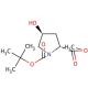 N-Boc-cis-4-hydroxy-L-proline methyl ester (CAS 102195-79-9) - chemical structure image