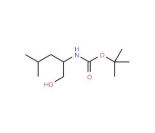 N-Boc-D-leucinol (CAS 106930-51-2) - chemical structure image
