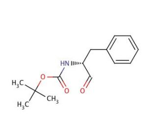 N-Boc-D-phenylalaninal (CAS 77119-85-8) - chemical structure image