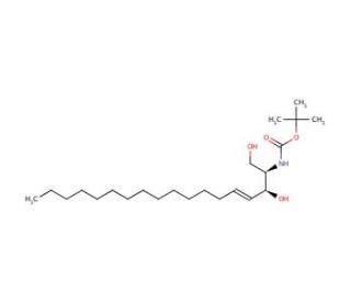 N-Boc-erythro-sphingosine (CAS 609812-03-5) - chemical structure image
