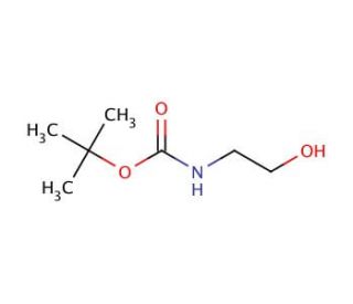 N-Boc-ethanolamine (CAS 26690-80-2) - chemical structure image