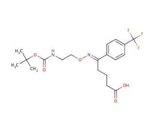 N-Boc Fluvoxamine Acid - chemical structure image
