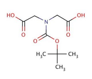 N-Boc-iminodiacetic acid (CAS 56074-20-5) - chemical structure image