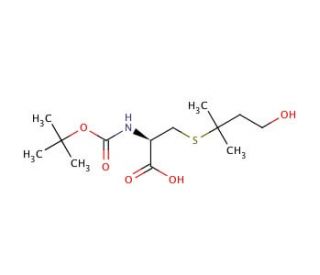 N-Boc-L-felinine (CAS 879207-98-4) - chemical structure image