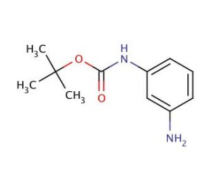 N-Boc-m-phenylenediamine (CAS 68621-88-5) - chemical structure image