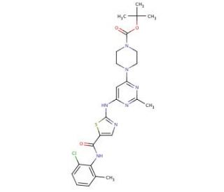 N-Boc-N-deshydroxyethyl Dasatinib - chemical structure image