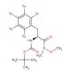 N-Boc-N-methoxy-N-methyl-L-phenyl-d5-alaninamide - chemical structure image
