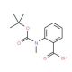 N-Boc-N-methylanthranilic acid (CAS 141871-02-5) - chemical structure image