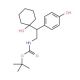 N-Boc N,O-Didesmethylvenlafaxine - chemical structure image