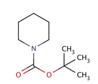N-Boc-piperidine (CAS 75844-69-8) - chemical structure image