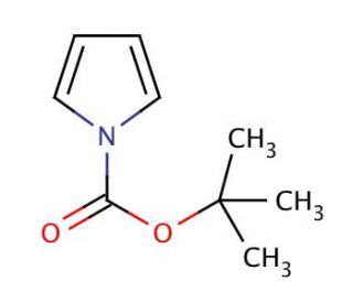 N-Boc-pyrrole (CAS 5176-27-2) - chemical structure image