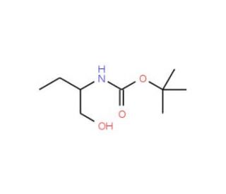 N-Boc-(R)-(+)-2-amino-1-butanol (CAS 150736-71-3) - chemical structure image