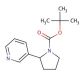 N-Boc-(R,S)-Nornicotine (CAS 1076199-53-5) - chemical structure image