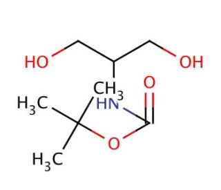N-Boc-serinol (CAS 125414-41-7) - chemical structure image