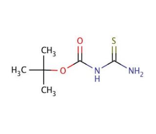N-Boc-thiourea (CAS 268551-65-1) - chemical structure image