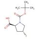 N-Boc-trans-4-fluoro-L-proline (CAS 203866-14-2) - chemical structure image