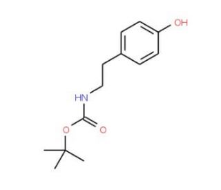 N-Boc-tyramine (CAS 64318-28-1) - chemical structure image