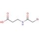 N-Bromoacetyl-β-alanine (CAS 89520-11-6) - chemical structure image