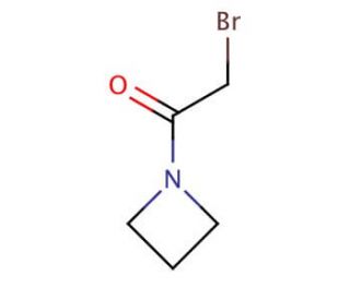 N-Bromoacetylazetidine (CAS 885267-00-5) - chemical structure image