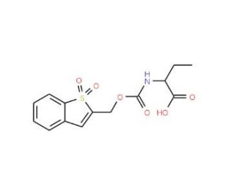 N-Bsmoc-L-2-aminobutyric acid - chemical structure image