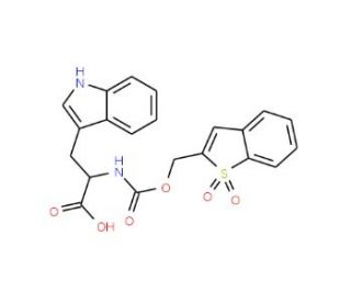 N-Bsmoc-L-tryptophan (CAS 197245-27-5) - chemical structure image