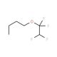 n-Butyl 1,1,2,2-tetrafluoroethyl ether (CAS 358-37-2) - chemical structure image