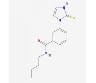 N-butyl-3-(2-sulfanyl-1H-imidazol-1-yl)benzamide - chemical structure image