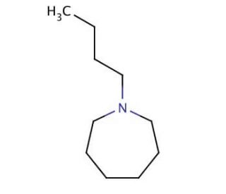 N-Butylhexamethyleneimine (CAS 15753-35-2) - chemical structure image