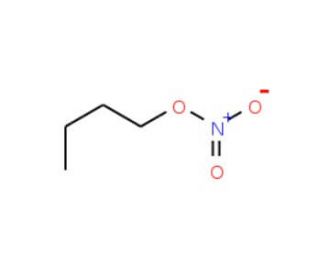 n-Butylnitrate (CAS 928-45-0) - chemical structure image