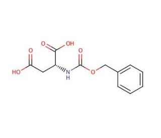 N-Carbobenzyloxy-D-aspartic Acid (CAS 78663-07-7) - chemical structure image