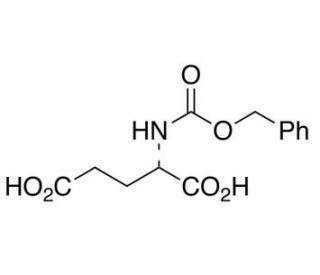 N-Carbobenzyloxy-L-glutamic Acid (CAS 1155-62-0) - chemical structure image