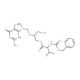 N-Carbobenzyloxy-L-valinyl-ganciclovir (CAS 194154-40-0) - chemical structure image