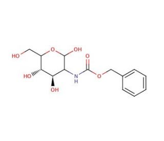 N-Carbobenzyloxy Mannosamine (CAS 137157-50-7) - chemical structure image