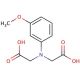 N-(Carboxymethyl)-N-(3-methoxyphenyl)glycine - chemical structure image