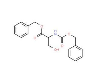 N-CBZ-D-Serine benzyl ester (CAS 53933-06-5) - chemical structure image