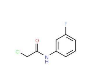 N-(Chloroacetyl)-3-fluoroaniline (CAS 350-81-2) - chemical structure image