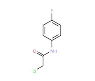N-(Chloroacetyl)-4-fluoroaniline (CAS 351-04-2) - chemical structure image