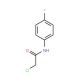 N-(Chloroacetyl)-4-fluoroaniline (CAS 351-04-2) - chemical structure image