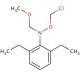 N-(chloromethoxy)-2,6-diethyl-N-(methoxymethyl)benzenamine - chemical structure image