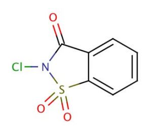 N-Chlorosaccharin (CAS 14070-51-0) - chemical structure image
